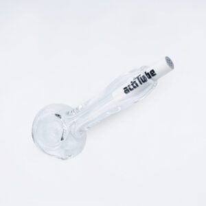 【actiTube8mm対応】クリアガラススプーン