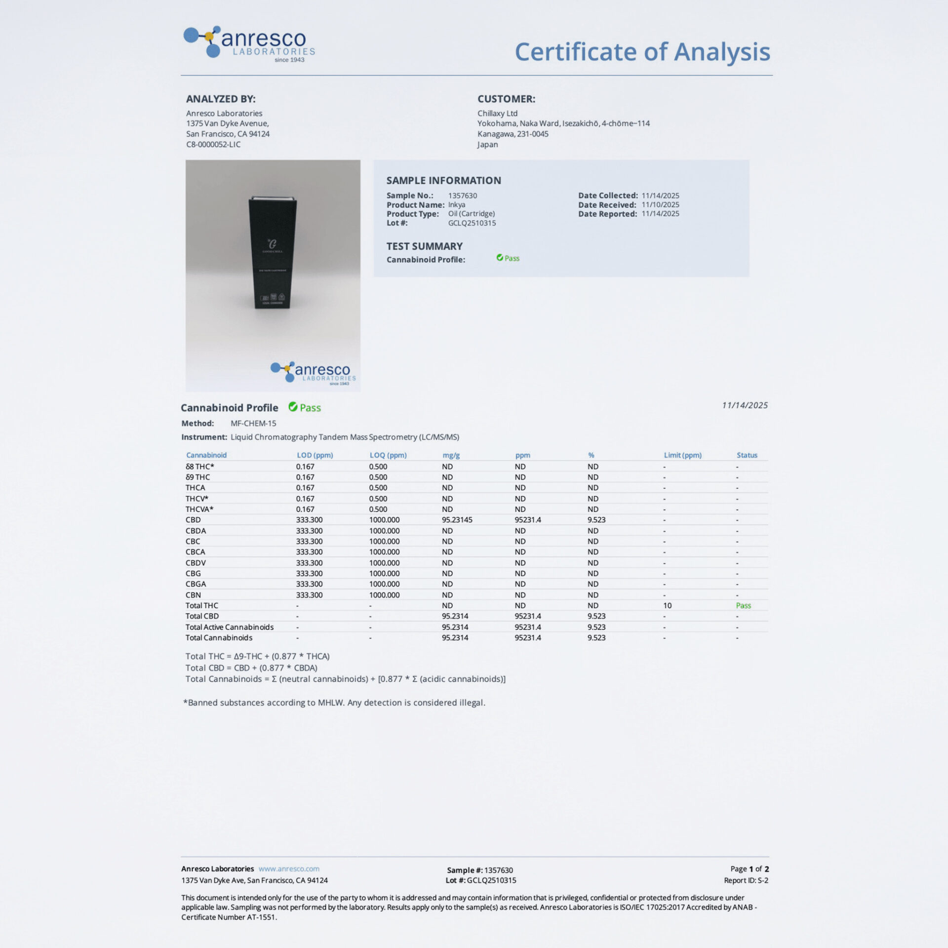【卸専用】510規格フルリキッド 陰キャ(GOODCHILL) - 画像 (2)