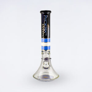 アームダウンステムビーカーボング-ブルー PHOENIX STAR